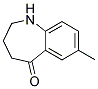 7-METHYL-1,2,3,4-TETRAHYDRO-BENZO[B]AZEPIN-5-ONE 结构式