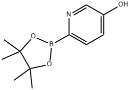 5-HYDROXYPYRIDINE-2-BORONIC ACID PINACOL ESTER 结构式