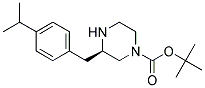 (R)-3-(4-ISOPROPYL-BENZYL)-PIPERAZINE-1-CARBOXYLIC ACID TERT-BUTYL ESTER 结构式