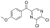 (5,6-DICHLORO-PYRAZIN-2-YL)-(4-METHOXY-PHENYL)-METHANONE 结构式