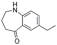 7-Ethyl-1,2,3,4-tetrahydro-benzo[b]azepin-5-one 结构式