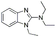 N,N,1-TRIETHYL-1H-BENZIMIDAZOL-2-AMINE 结构式