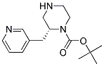 (R)-2-PYRIDIN-3-YLMETHYL-PIPERAZINE-1-CARBOXYLIC ACID TERT-BUTYL ESTER 结构式