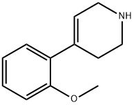 4-(2-甲氧基苯基)-1,2,3,6-四氢吡啶 结构式