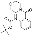 [2-(MORPHOLINE-4-CARBONYL)-PHENYL]-CARBAMIC ACID TERT-BUTYL ESTER 结构式