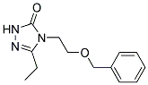 5-ETHYL-4-(2-BENZOXYLETHYL)-2,4-DIHYDRO-1,2,4-TRIAZOL-3-ONE 结构式