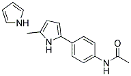 5-(4-ACETAMIDOPHENYL)DIPYRROLOMETHANE 结构式