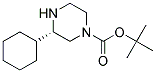 (S)-3-CYCLOHEXYL-PIPERAZINE-1-CARBOXYLIC ACID TERT-BUTYL ESTER 结构式