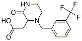 [3-OXO-1-(3-TRIFLUOROMETHYL-BENZYL)-PIPERAZIN-2-YL]-ACETIC ACID 结构式