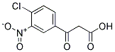 3-(4-CHLORO-3-NITRO-PHENYL)-3-OXO-PROPIONIC ACID 结构式