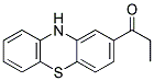 2-PROPIONYLPHENOTHIAZINE 结构式