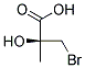 (2S)-3-BROMO-2-HYDROXY-2-METHYLPROPANOIC ACID 结构式