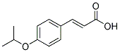 3-(4-ISOPROPOXYPHENYL)ACRYLIC ACID, TECH 结构式