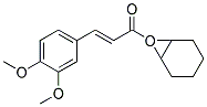 3-(3,4-DIMETHOXYPHENYL)-1-PERHYDRO-1-BENZOXIREN-1-YLPROP-2-EN-1-ONE, TECH 结构式