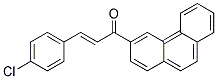 3-(4-CHLOROPHENYL)-1-(3-PHENANTHRYL)PROP-2-EN-1-ONE, TECH 结构式