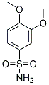 3,4-DIMETHOXYBENZENE-1-SULFONAMIDE 结构式