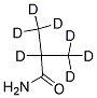 2-METHYLPROPION-D7-AMIDE 结构式