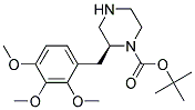 (S)-2-(2,3,4-TRIMETHOXY-BENZYL)-PIPERAZINE-1-CARBOXYLIC ACID TERT-BUTYL ESTER 结构式