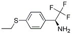 (S)-1-(4-ETHYLSULFANYL-PHENYL)-2,2,2-TRIFLUORO-ETHYLAMINE 结构式