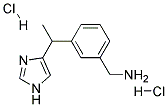 3-[1-(1H-IMIDAZOL-4-YL)-ETHYL]-BENZYLAMINE 2HCL 结构式