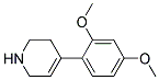 4-(2,4-DIMETHOXY-PHENYL)-1,2,3,6-TETRAHYDRO-PYRIDINE 结构式