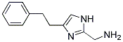 C-(4-PHENETHYL-1H-IMIDAZOL-2-YL)-METHYLAMINE 结构式