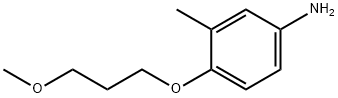 4-(3-METHOXYPROPOXY)-3-METHYLANILINE 结构式