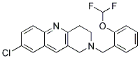 8-CHLORO-2-[2-(DIFLUOROMETHOXY)BENZYL]-1,2,3,4-TETRAHYDROBENZO[B]-1,6-NAPHTHYRIDINE 结构式
