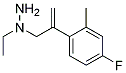 N-ETHYL-N-[2-(4-FLUORO-2-METHYL-PHENYL)-ALLYL]-HYDRAZINE 结构式