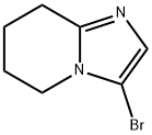 3 - 溴-5,6,7,8 - 四氢咪唑并[1,2-A]吡啶 结构式