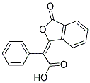 [3-OXO-3H-ISOBENZOFURAN-(1E)-YLIDENE]-PHENYL-ACETIC ACID 结构式
