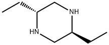 (2S,5R)-2,5-DIETHYL-PIPERAZINE 结构式