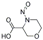 4-NITROSO-MORPHOLINE-3-CARBOXYLIC ACID 结构式