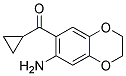 (7-AMINO-2,3-DIHYDRO-1,4-BENZODIOXIN-6-YL)(CYCLOPROPYL)METHANONE 结构式