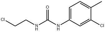 N-(2-CHLOROETHYL)-N'-(3-CHLORO-4-METHYLPHENYL)UREA 结构式
