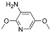 3-AMINO-2,5-DIMETHOXYLPYRIDINE 结构式