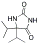 5,5-BIS(ISOPROPYL)HYDANTOIN 结构式
