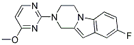 8-FLUORO-2-(4-METHOXYPYRIMIDIN-2-YL)-1,2,3,4-TETRAHYDROPYRAZINO[1,2-A]INDOLE 结构式