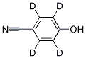 4-CYANOPHENOL-2,3,5,6-D4 结构式