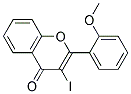 3-IODO-2-(2-METHOXY-PHENYL)-CHROMEN-4-ONE 结构式