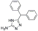 5-BENZHYDRYL-4H-1,2,4-TRIAZOL-3-AMINE 结构式