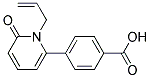4-(1-ALLYL-6-OXO-1,6-DIHYDROPYRIDIN-2-YL)BENZOIC ACID 结构式