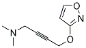 [4-(ISOXAZOL-3-YLOXY)-BUT-2-YNYL]-DIMETHYL-AMINE 结构式