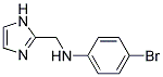 (4-BROMO-PHENYL)-(1H-IMIDAZOL-2-YLMETHYL)-AMINE 结构式