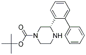 (S)-3-BIPHENYL-2-YL-PIPERAZINE-1-CARBOXYLIC ACID TERT-BUTYL ESTER 结构式