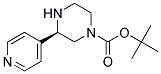 (R)-3-PYRIDIN-4-YL-PIPERAZINE-1-CARBOXYLIC ACID TERT-BUTYL ESTER 结构式