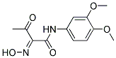 N-(3,4-Dimethoxy-phenyl)-2-hydroxyimino-3-oxo-butyramide 结构式
