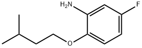 5-FLUORO-2-(ISOPENTYLOXY)ANILINE 结构式