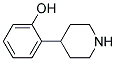 2-(4-哌啶基)苯酚氢溴酸盐 结构式