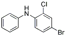 (4-Bromo-2-chloro-phenyl)-phenyl-amine 结构式